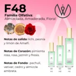 F48 - Almizclada, Amaderada y Floral