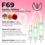 F69 - Almizcle, Amaderada y Floral